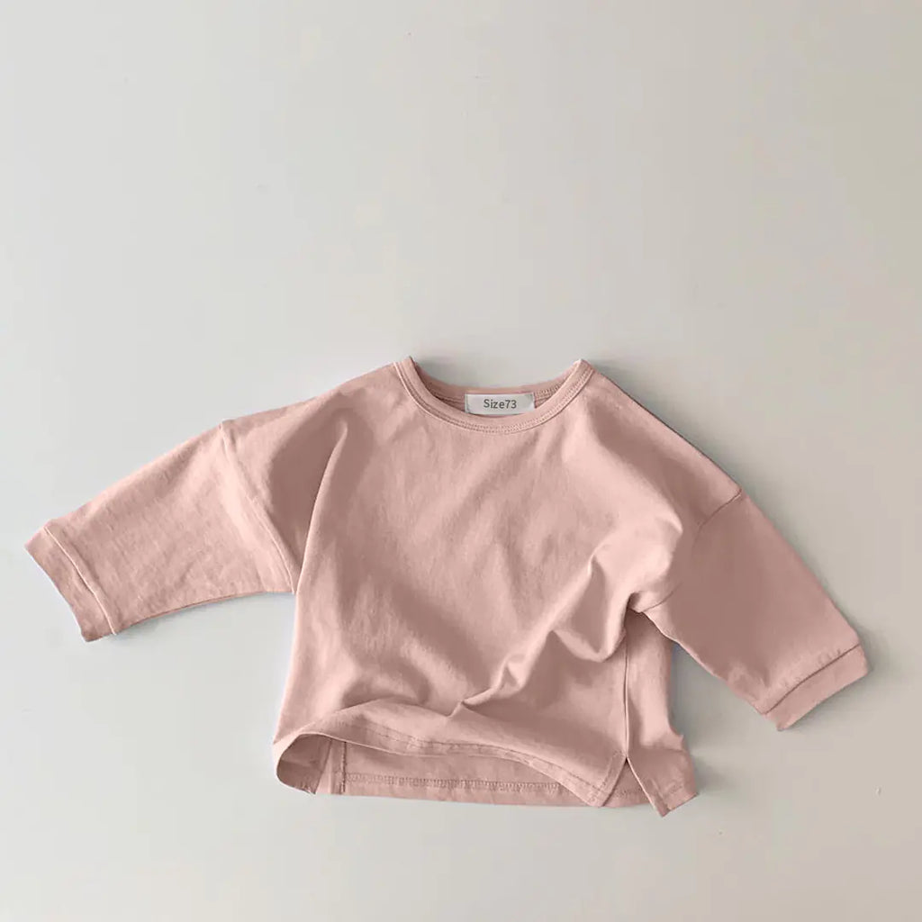 Baby Soft Cotton Long-sleeve Tee