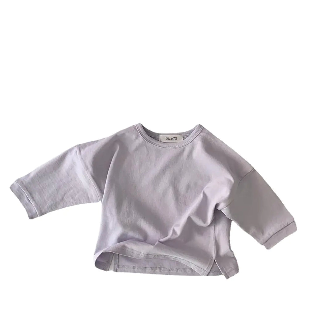 Baby Soft Cotton Long-sleeve Tee